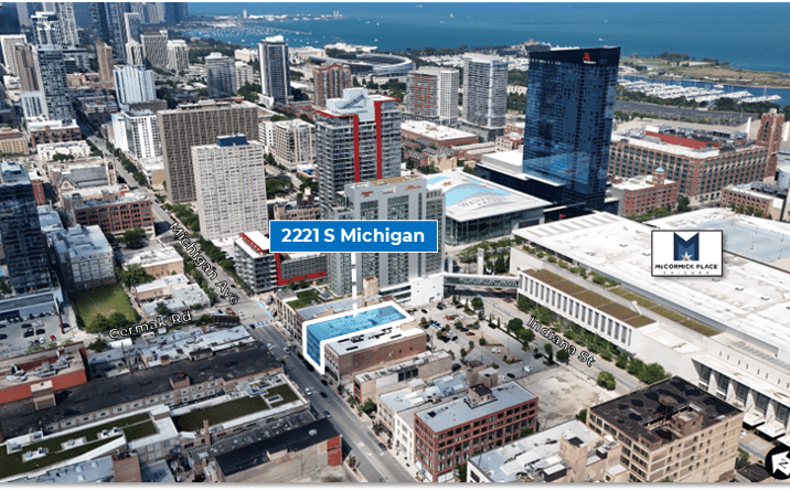 Pictures of Industrial, Office, Retail property located at 2221 S Michigan Ave, Chicago, IL 60616 for sales - image #1