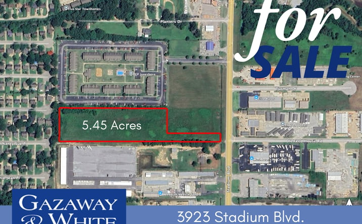 Pictures of Land property located at 3923 Stadium Blvd, Jonesboro, AR 72404 for sales - image #1