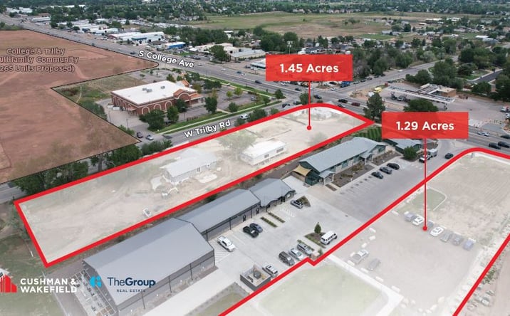 Pictures of Retail, Special Purpose property located at 125 West Trilby Road & 6605 South College Avenue, Fort Collins, CO 80525, 6629 & 6641 S College Avenue, Fort Collins, CO 80525 for sales - image #1