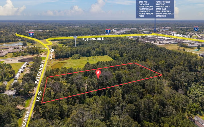 Pictures of Land property located at 27351 LA 16, Denham Springs, LA 70726 for sales - image #1