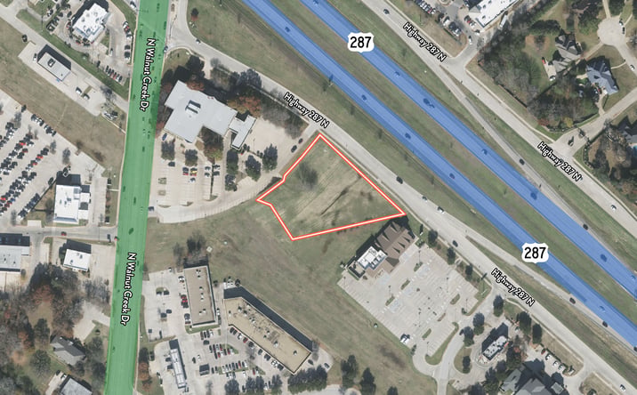 Pictures of Land property located at 851 US 287 Frontage Road, Mansfield, TX 76063 for sales - image #1
