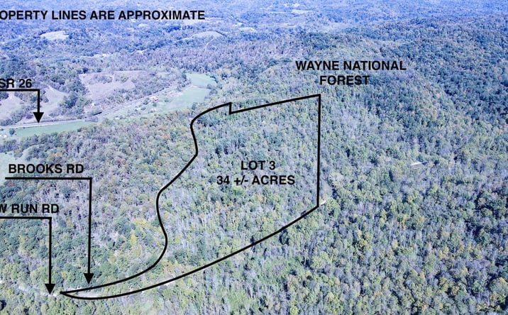 Pictures of Land property located at Lot 3 Brooks Road, Marietta, OH 45750 for sales - image #1