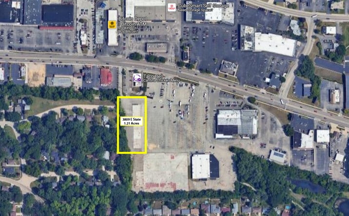 Pictures of Land property located at 3809 E State St, Rockford, IL 61108 for sales - image #1