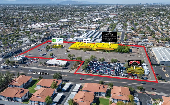 Pictures of Retail property located at 1902-1940 E Main St, Mesa, AZ 85203, 60 N Gilbert Rd, Mesa, AZ 85203 for sales - image #1
