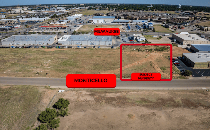 Pictures of Land property located at 6623 Monticello Avenue, Lubbock, TX 79424 for sales - image #1