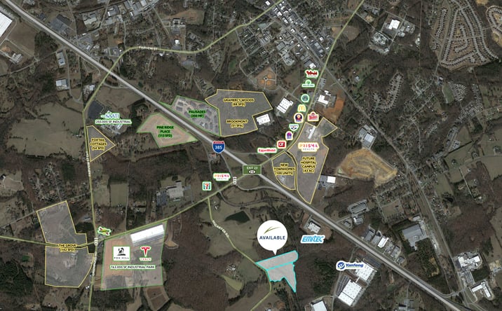 Pictures of Land property located at 1047 McCarter Rd, Fountain Inn, SC 29644, 1041 McCarter Rd, Fountain Inn, SC 29644 for sales - image #1