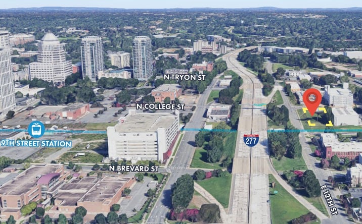 Pictures of Land property located at 900 N College St, Charlotte, NC 28206 for sales - image #1