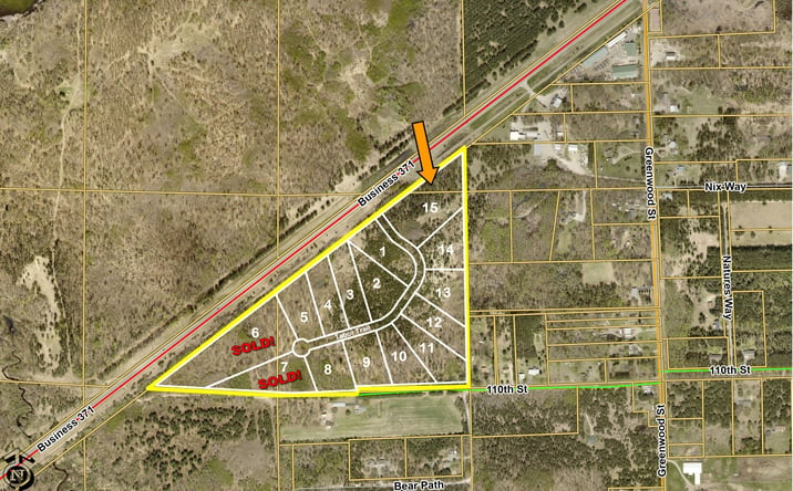 Pictures of Land property located at 11170 Tabor Trail, Brainerd, MN 56401 for sales - image #1