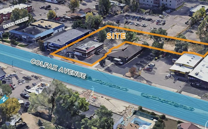 Pictures of Retail property located at 8810 W Colfax Ave, Lakewood, CO 80215 for sales - image #1
