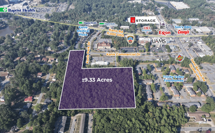 Pictures of Land property located at Kanis Park Dr, Little Rock, AR 72205 for sales - image #1