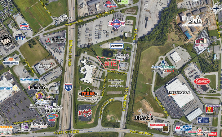 Pictures of Land property located at 4755 US-31, Clarksville, IN 47129 for sales - image #1
