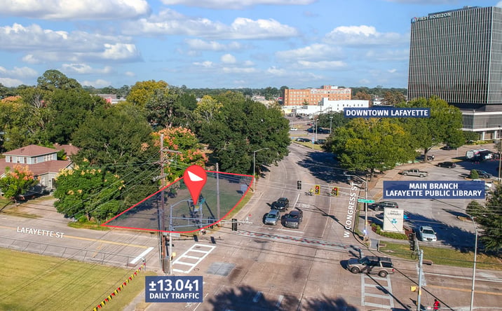 Pictures of Land property located at 627 Lafayette St, Lafayette, LA 70501 for sales - image #1