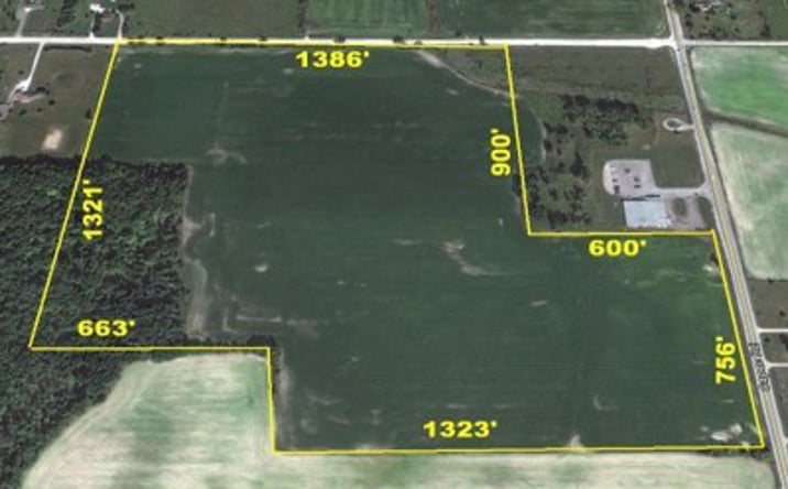 Pictures of Land property located at Corner of Capac & Donald roads, Capac, MI 48014 for sales - image #1