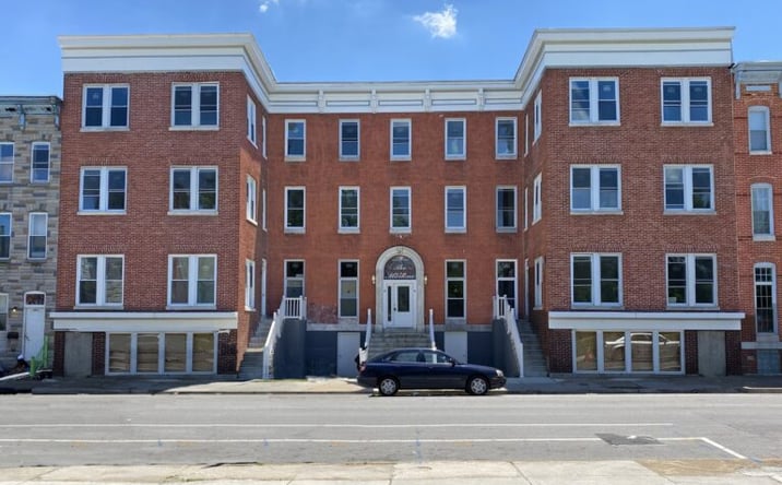 Pictures of Multifamily property located at 1217 E Preston St, Baltimor, MD 21201 for sales - image #1