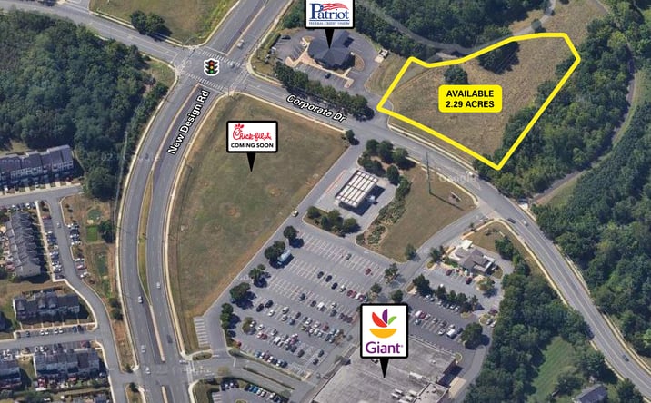 Pictures of Land, Retail property located at 7091 Corporate Drive, Frederick, MD 21703 for sales - image #1