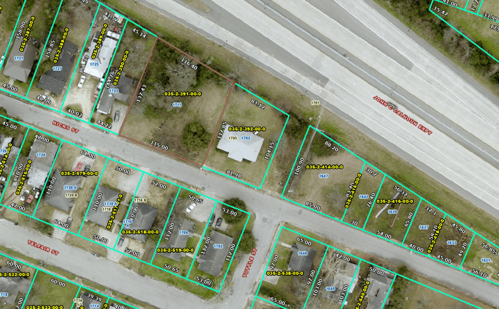 Pictures of Land property located at 1711 Hicks St, Augusta, GA 30904 for sales - image #1