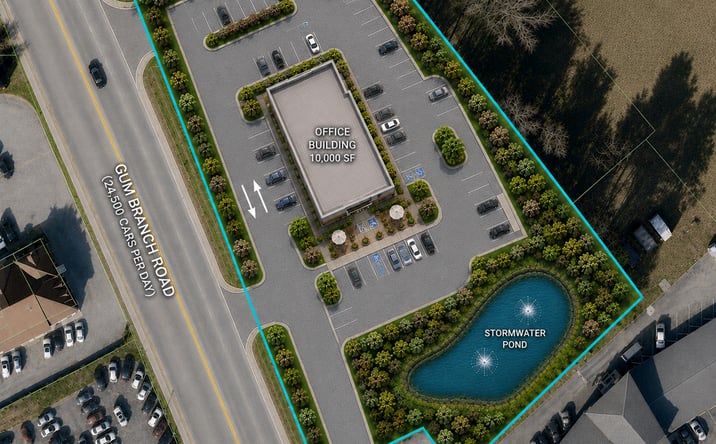 Pictures of Land property located at 714 Gum Branch Rd, Jacksonville, NC 28546 for sales - image #1