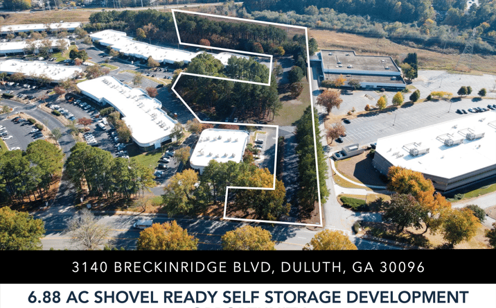 Pictures of Land, Self Storage property located at 3140 Breckinridge Blvd, Duluth, GA 30096 for sales - image #1
