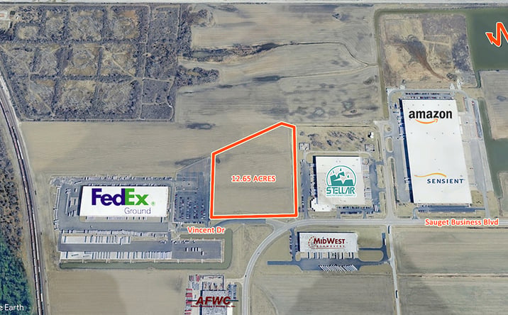 Pictures of Land property located at 1635-1643 Sauget Business Boulevard, Sauget, IL 62206 for sales - image #1