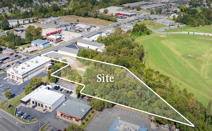 Pictures of Land property located at 200 N Polk St, Pineville, NC 28134 for sales - image #1