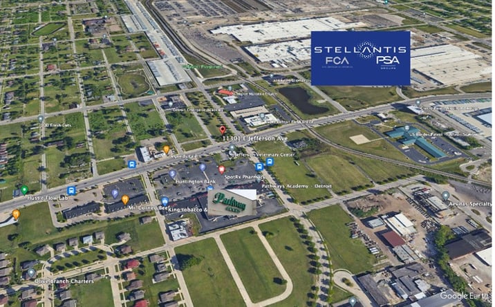 Pictures of Land property located at 11301 E Jefferson Ave, Detroit, MI 48214 for sales - image #1
