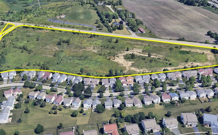 Pictures of Land property located at 23379 IL-60, Round Lake, IL 60073 for sales - image #1