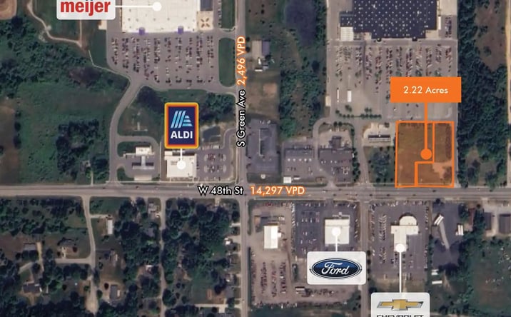 Pictures of Land property located at 7061 & 7063 W 48th Street, Fremont, MI 49412 for sales - image #1