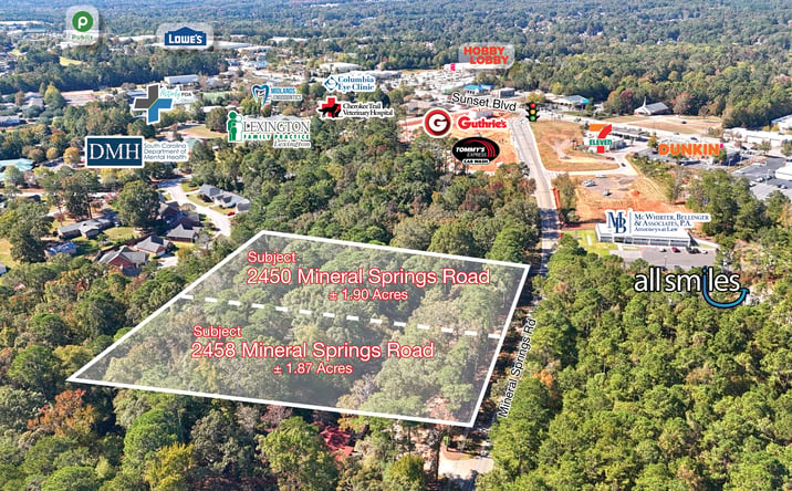Pictures of Land property located at 2458 Mineral Springs Rd, Lexington, SC 29072 for sales - image #1