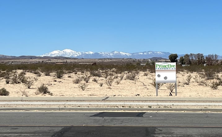 Pictures of Land property located at Adobe Rd south of Indian Trail, Twentynine Palms, CA 92277 for sales - image #1