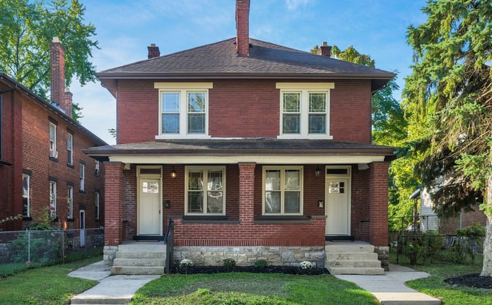 Pictures of Multifamily property located at 595-597 E Kossuth Street, Columbus, OH 43206 for sales - image #1