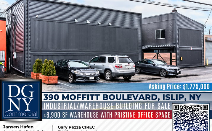 Pictures of Industrial, Office, Retail property located at 390 Moffitt Blvd, Islip, NY 11751 for sales - image #1