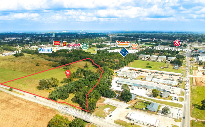 Pictures of Land property located at 344 Ridge Rd, Lafayette, LA 70506 for sales - image #1