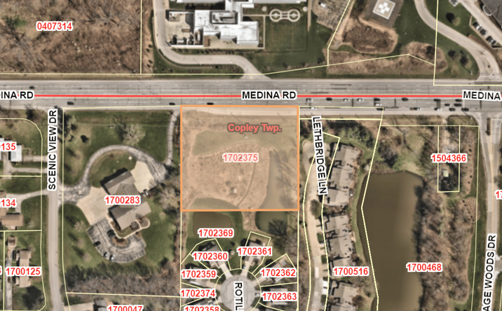 Pictures of Land property located at 4520 Medina Rd, Copley, OH 44321 for sales - image #1