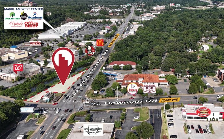 Pictures of Land property located at Corner of W. Markham St, Little Rock, AR 72211 for sales - image #1