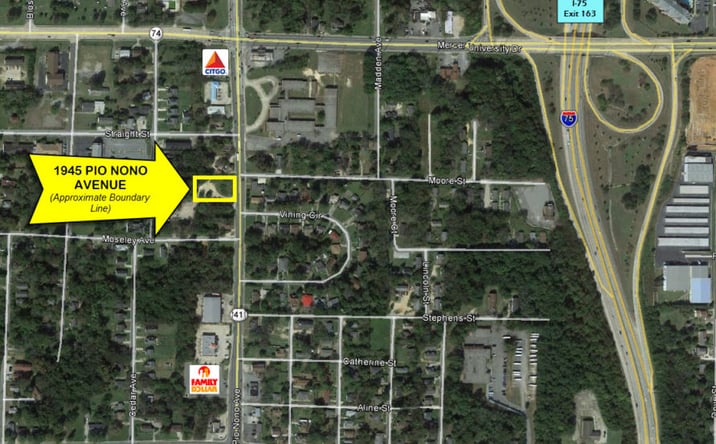 Pictures of Land property located at 1945 Pio Nono Avenue, Macon, GA 31204 for sales - image #1