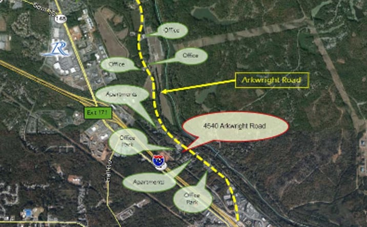 Pictures of Land property located at 4540 Arkwright Road, Macon, GA 31210 for sales - image #1