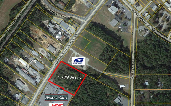 Pictures of Land property located at Highway 49 S @ West White Road, Byron, GA 31008 for sales - image #1