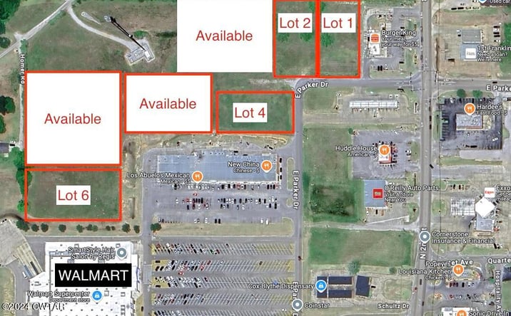 Pictures of Land, Mixed Use, Office, Retail property located at Lot 1 Parker, Booneville, MS 38829 for sales - image #1