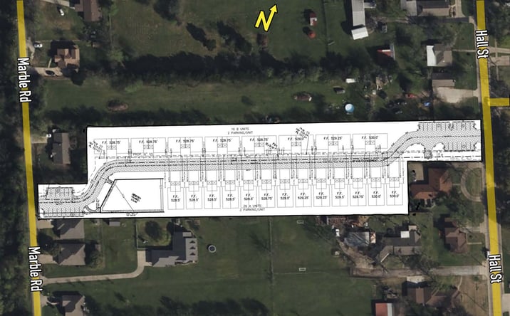 Pictures of Land property located at 114 Santa Fe, Ennis, TX 75119 for sales - image #1