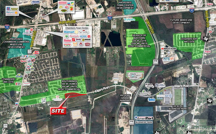 Pictures of Land property located at 2300 Kilgore Pkwy, Baytown, TX 77523 for sales - image #1