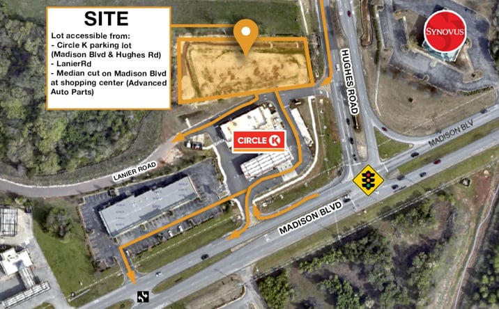 Pictures of Land property located at 6 Hughes Rd, Madison, AL 35758 for sales - image #1