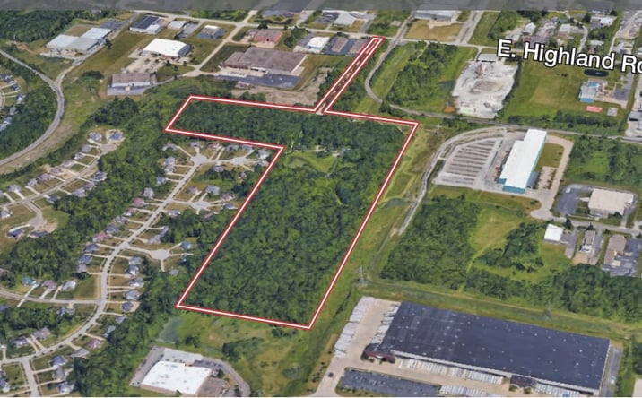 Pictures of Land property located at 1438 Highland Rd, Twinsburg, OH 44087 for sales - image #1