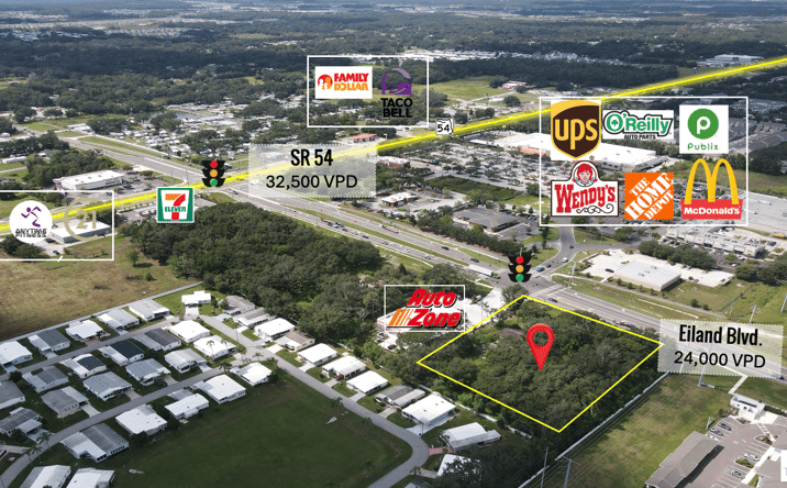 Pictures of Land property located at 32846 Eiland Blvd, Zephyrhills, FL 33545 for sales - image #1