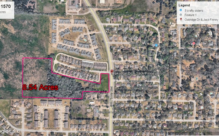 Pictures of Multifamily, Mixed Use, Land property located at FM 1570 and Oakridge Dr, Greenville, TX 75402 for sales - image #1