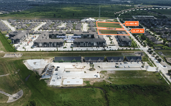 Pictures of Land property located at S Peek Rd & Leirop Drive, Richmond, TX 77407 for sales - image #1