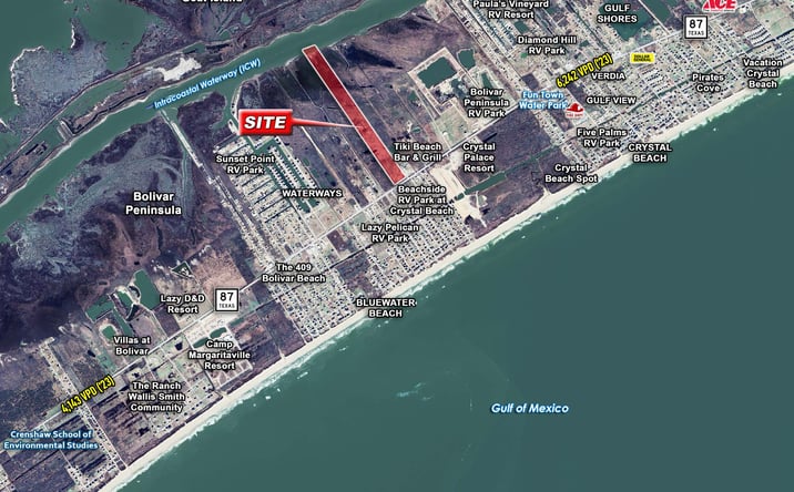 Pictures of Land property located at 1365 TX-87, Bolivar Peninsula, TX 77650 for sales - image #1