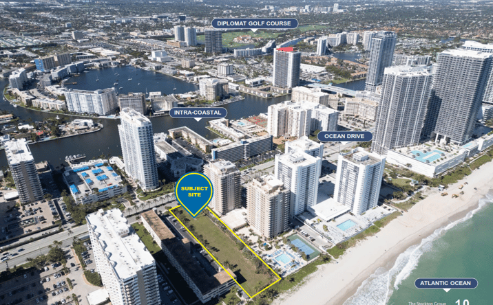 Pictures of Land property located at 1928 S Ocean Dr, Hallandale Beach, FL 33009 for sales - image #1
