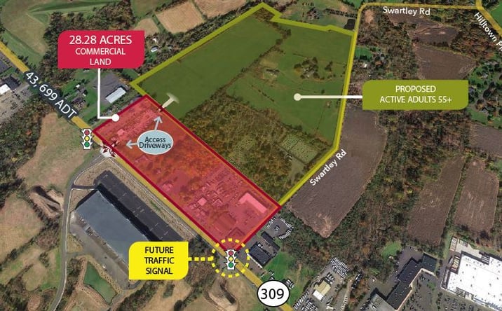 Pictures of Land property located at 1701 Bethlehem Pike, Hatfield, PA 19440 for sales - image #1