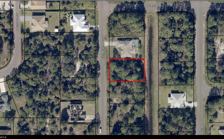 Pictures of Land property located at 2817 Fitzpatrick Avenue SW, Palm Bay, FL 32908 for sales - image #1
