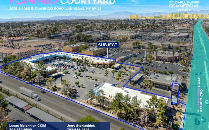 Pictures of Retail, Office property located at 3085 E Flamingo Road, Las Vegas, NV 89121, 3075 E Flamingo Road, Las Vegas, NV 89121 for sales - image #1